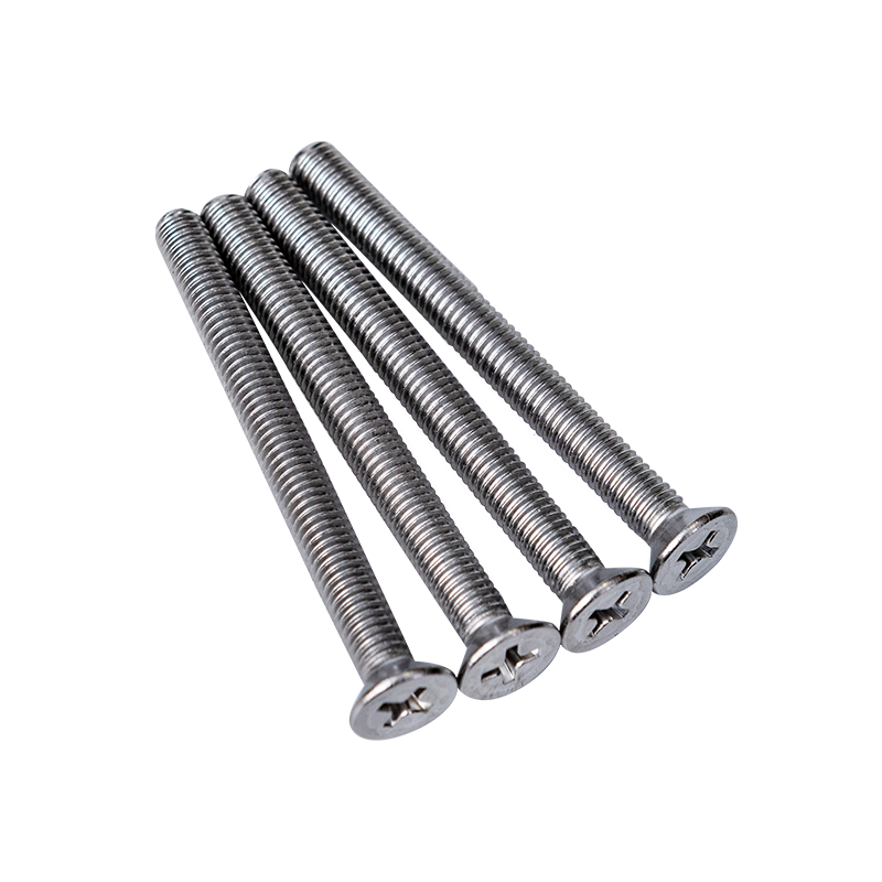 SS304 GB819 M8 Cross Recessed CSK Head Machine Skruer